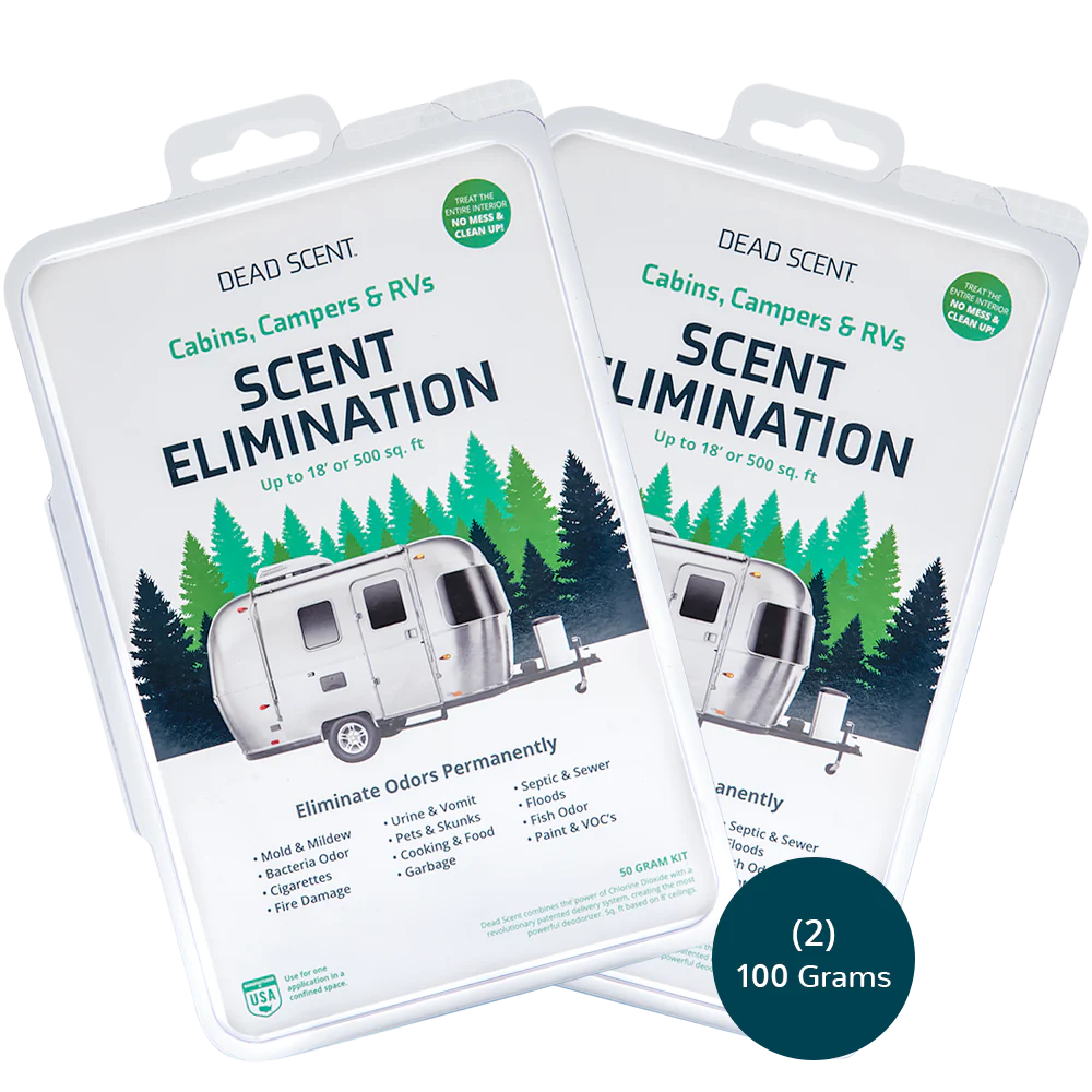 Dead Scent Cabin, Camper or RV Odor Eliminator-Up to 42' and routine odors