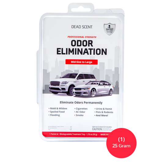 Dead Scent Auto Odor Eliminator-Medium and Large Vehicle