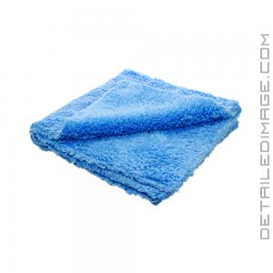 Microfiber Double Thick Edgeless Towel - 16"x16" Blue