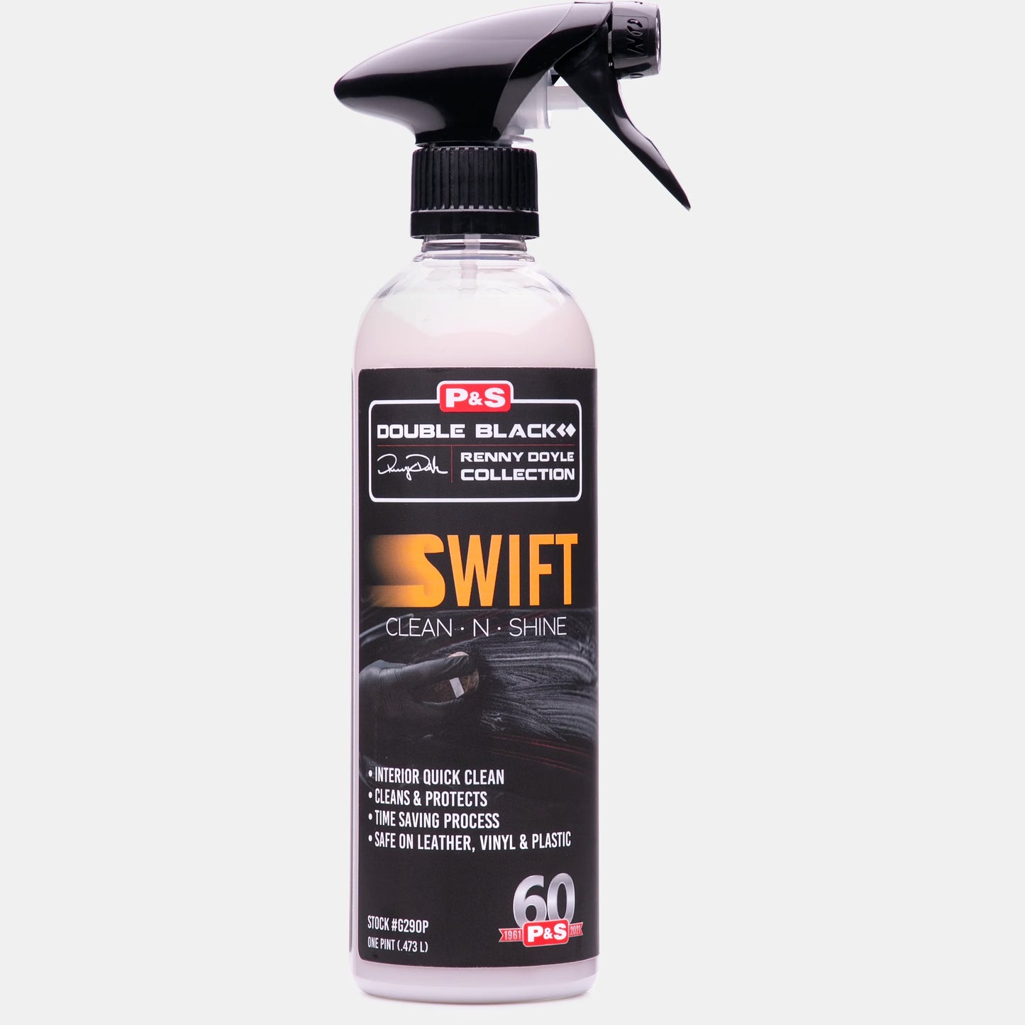 P&S SWIFT Clean & Shine is the All-In-One interior quick detailer