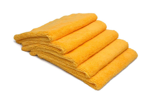 [Elite] Edgeless Microfiber Detailing Towels (16 in. x 16 in. 360 gsm) 5 pack