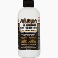 Solution Finish Trim Restorer - 12 oz Black