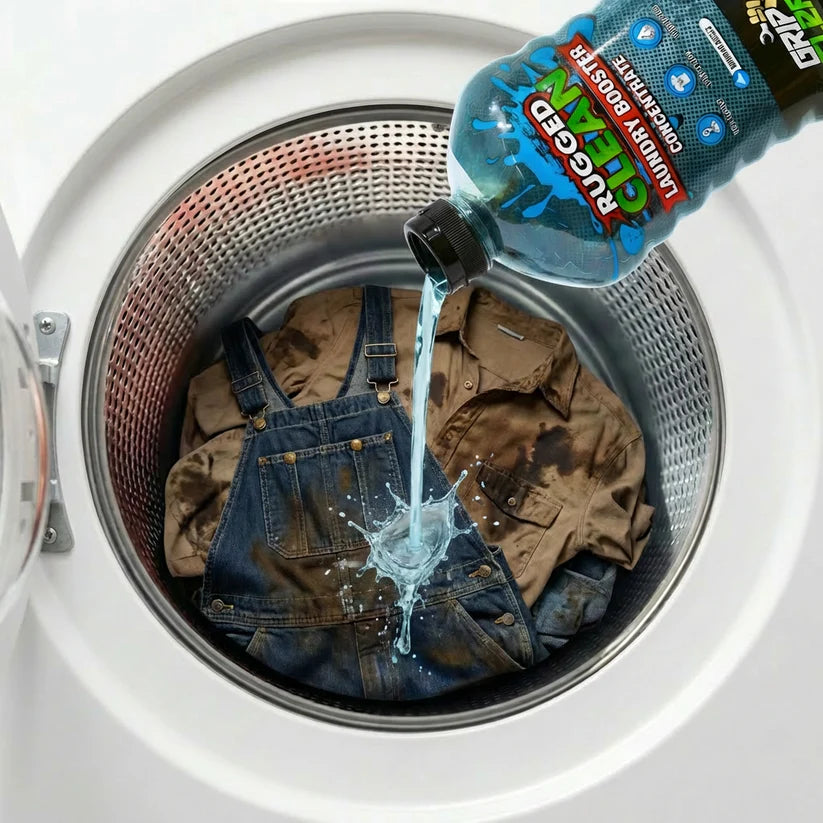 Rugged Clean Laundry Booster – Laundry Stain Remover for Work Clothes