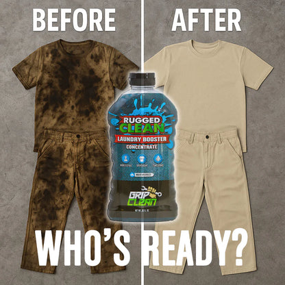 Rugged Clean Laundry Booster – Laundry Stain Remover for Work Clothes
